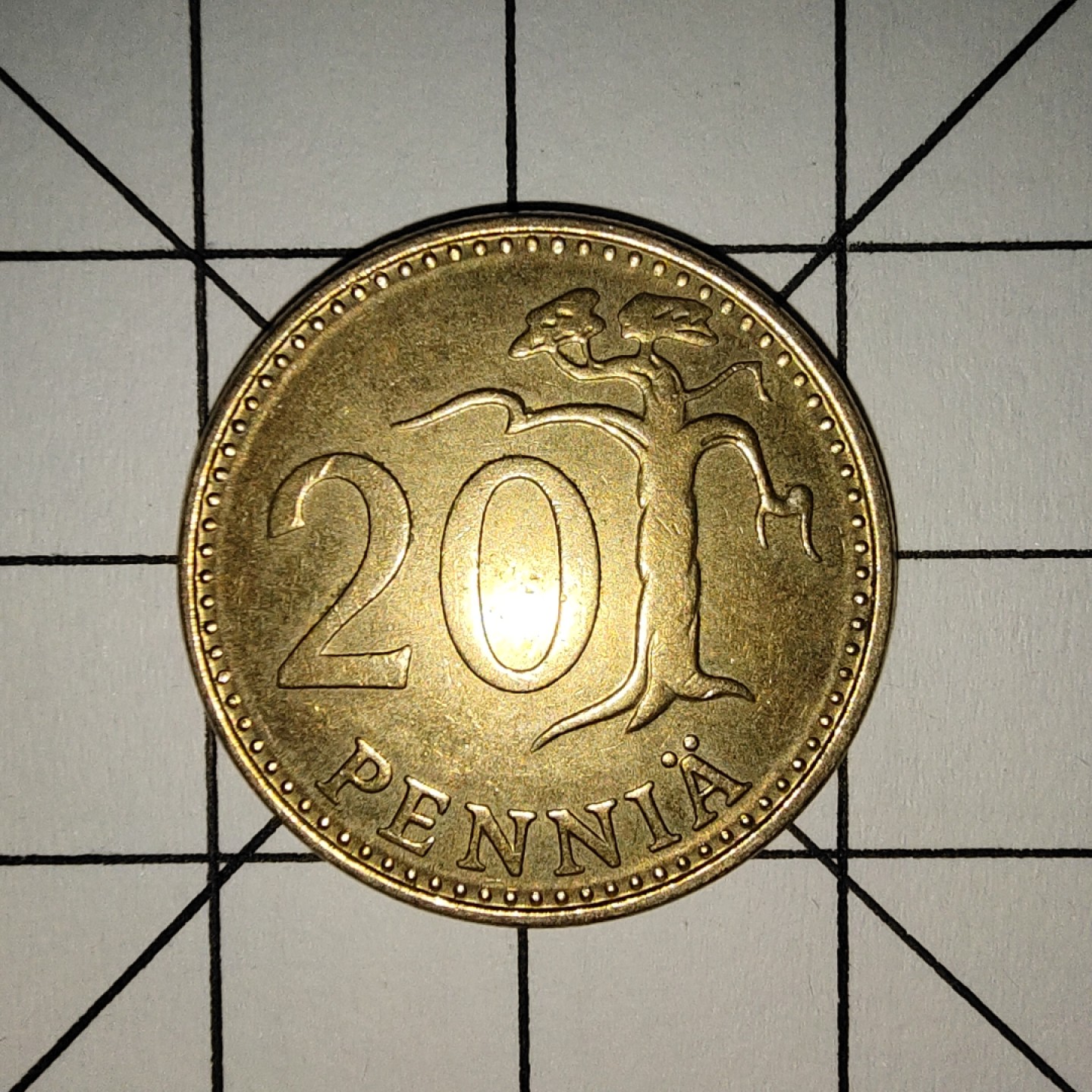 收藏之家世界硬币新年场(捡漏，无押金，无佣金，全场满20包邮，偏远地区除外) 芬兰20芬尼1982年