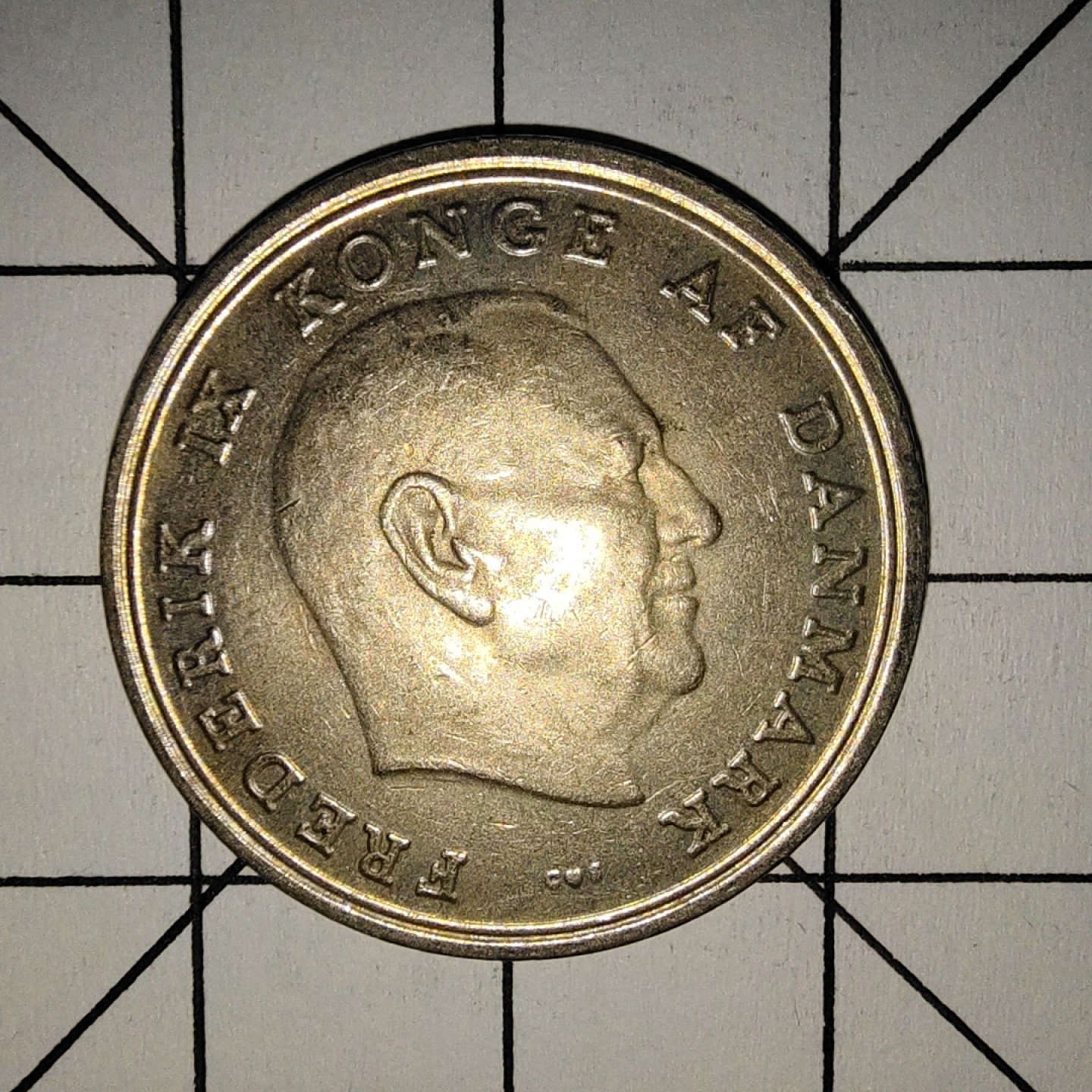 收藏之家世界硬币新年场(捡漏，无押金，无佣金，全场满20包邮，偏远地区除外) 丹麦1克朗1970年