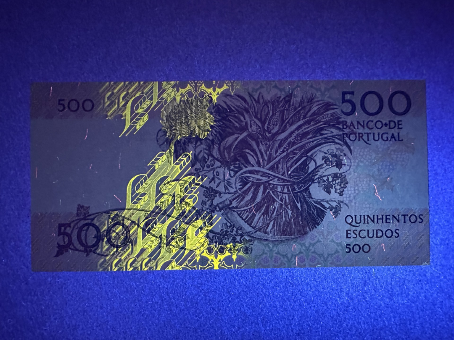 《张总收藏》89期——外币荟萃 欧洲精品 葡萄牙500埃斯库多 UNC 1992年 葡萄牙政治家莫西尼奥