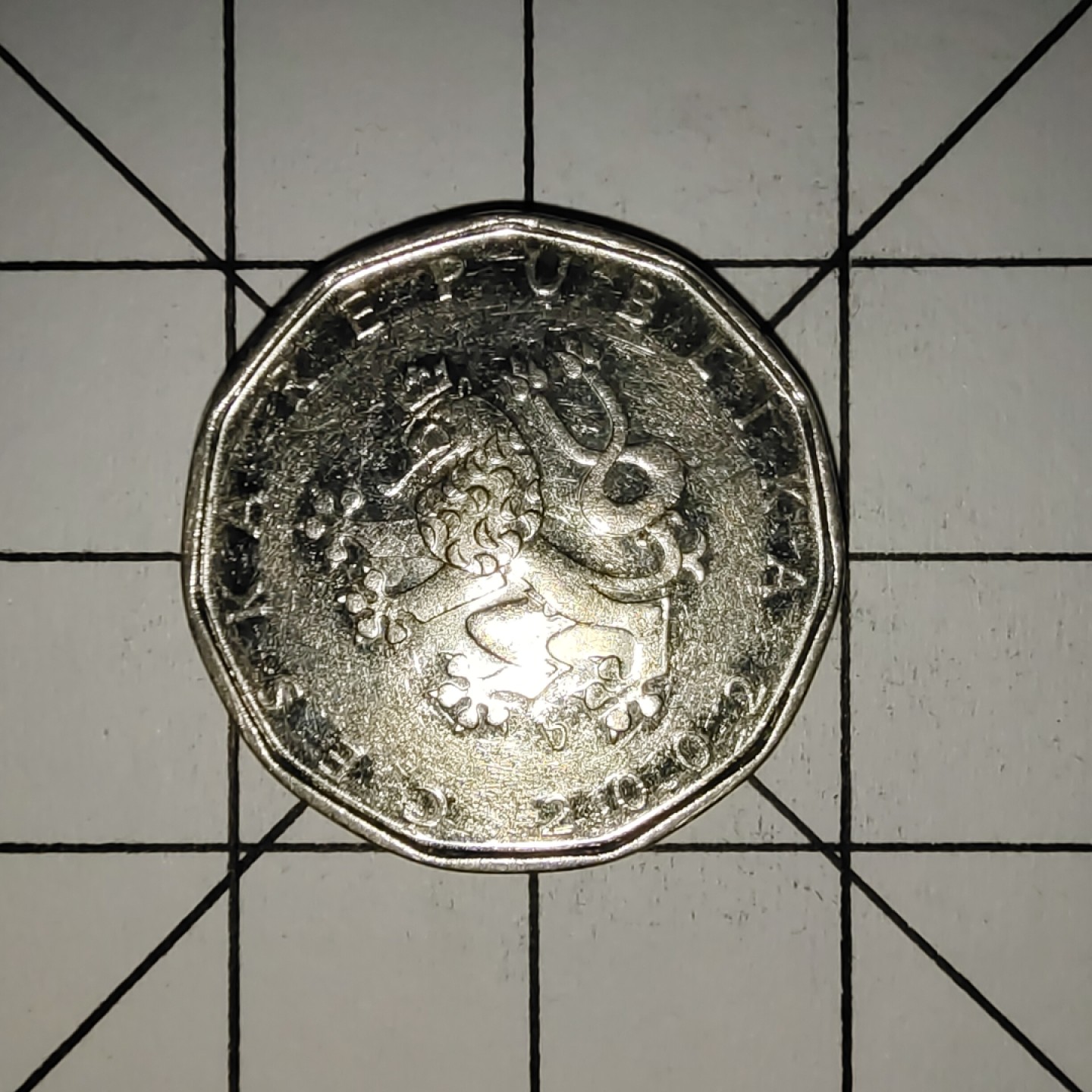 收藏之家世界硬币新年场(捡漏，无押金，无佣金，全场满20包邮，偏远地区除外) 捷克2克朗2002年