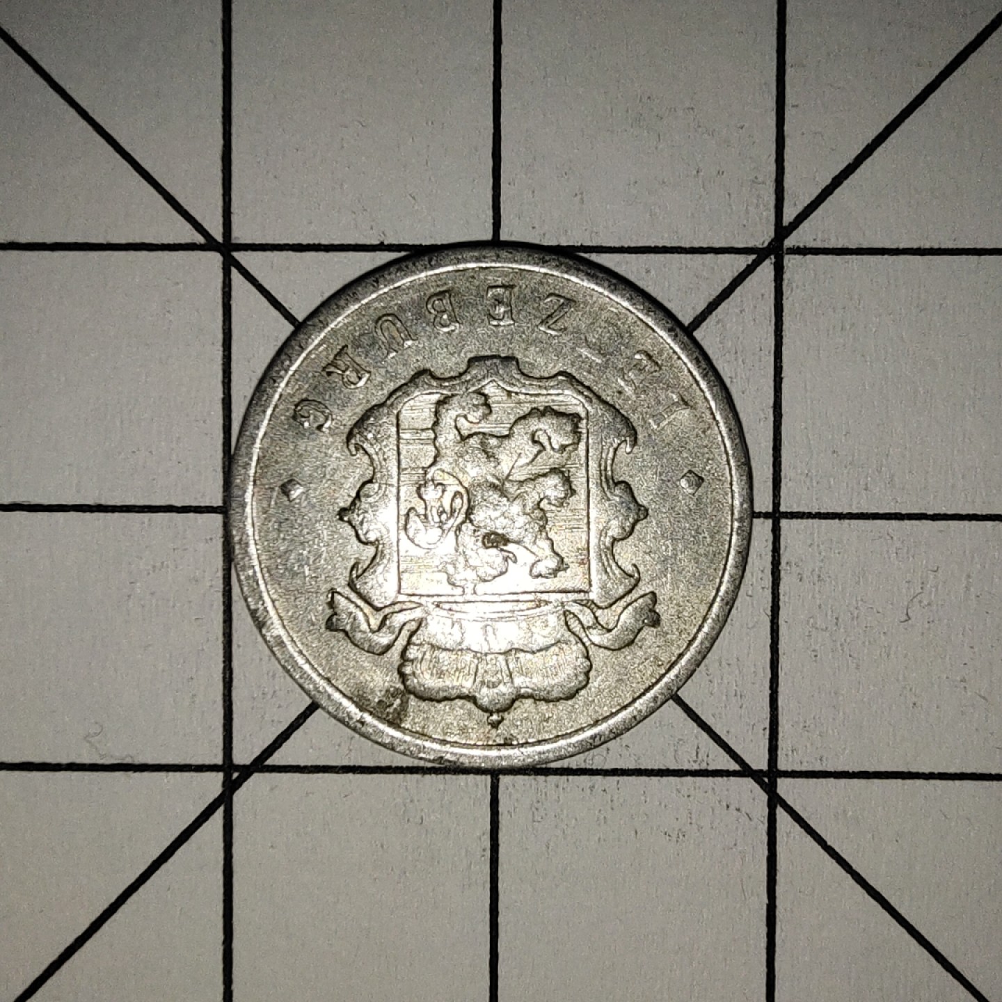 收藏之家世界硬币新年场(捡漏，无押金，无佣金，全场满20包邮，偏远地区除外) 卢森堡25分1960年