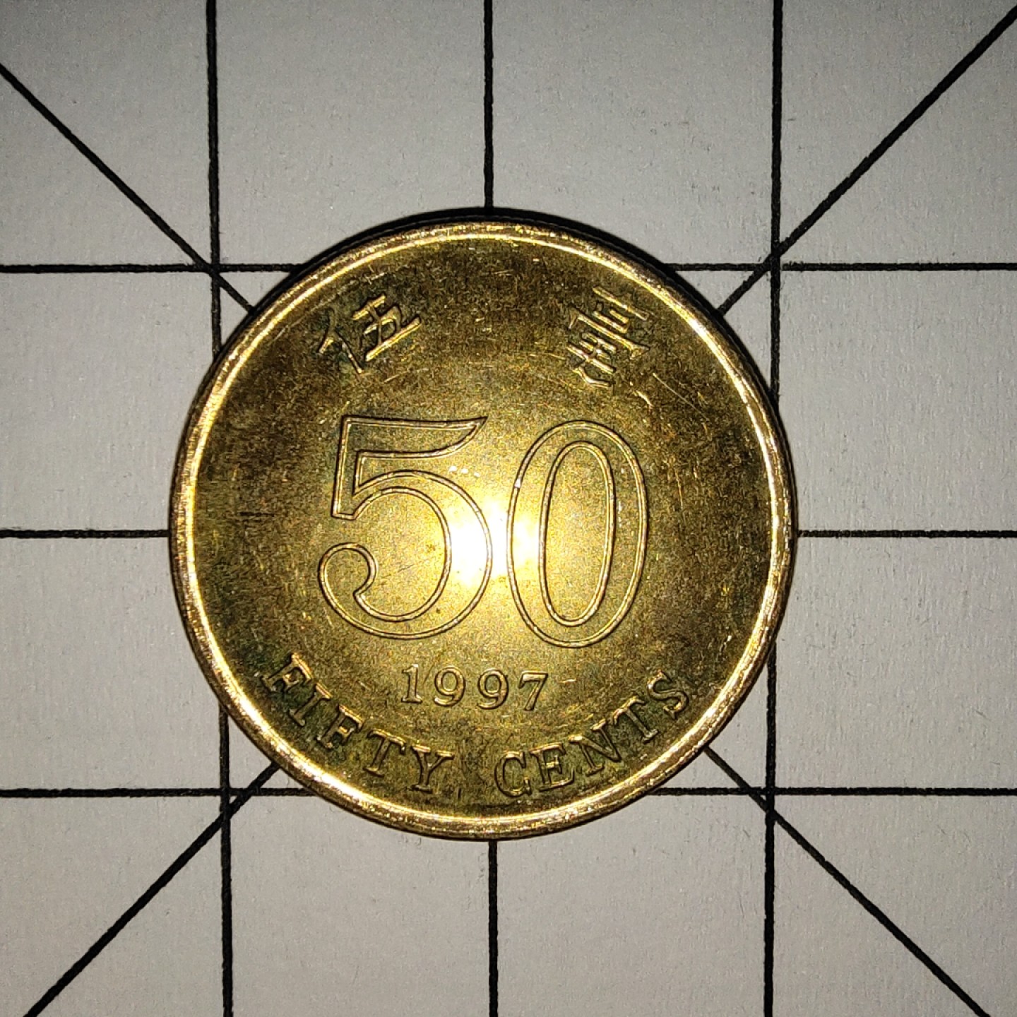 收藏之家世界硬币新年场(捡漏，无押金，无佣金，全场满20包邮，偏远地区除外) 香港5毫1997年