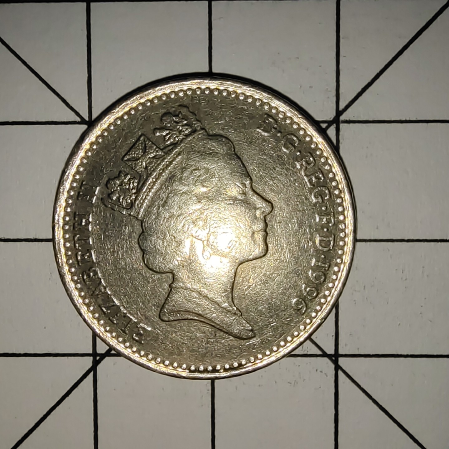 收藏之家世界硬币新年场(捡漏，无押金，无佣金，全场满20包邮，偏远地区除外) 英国10便士1996年