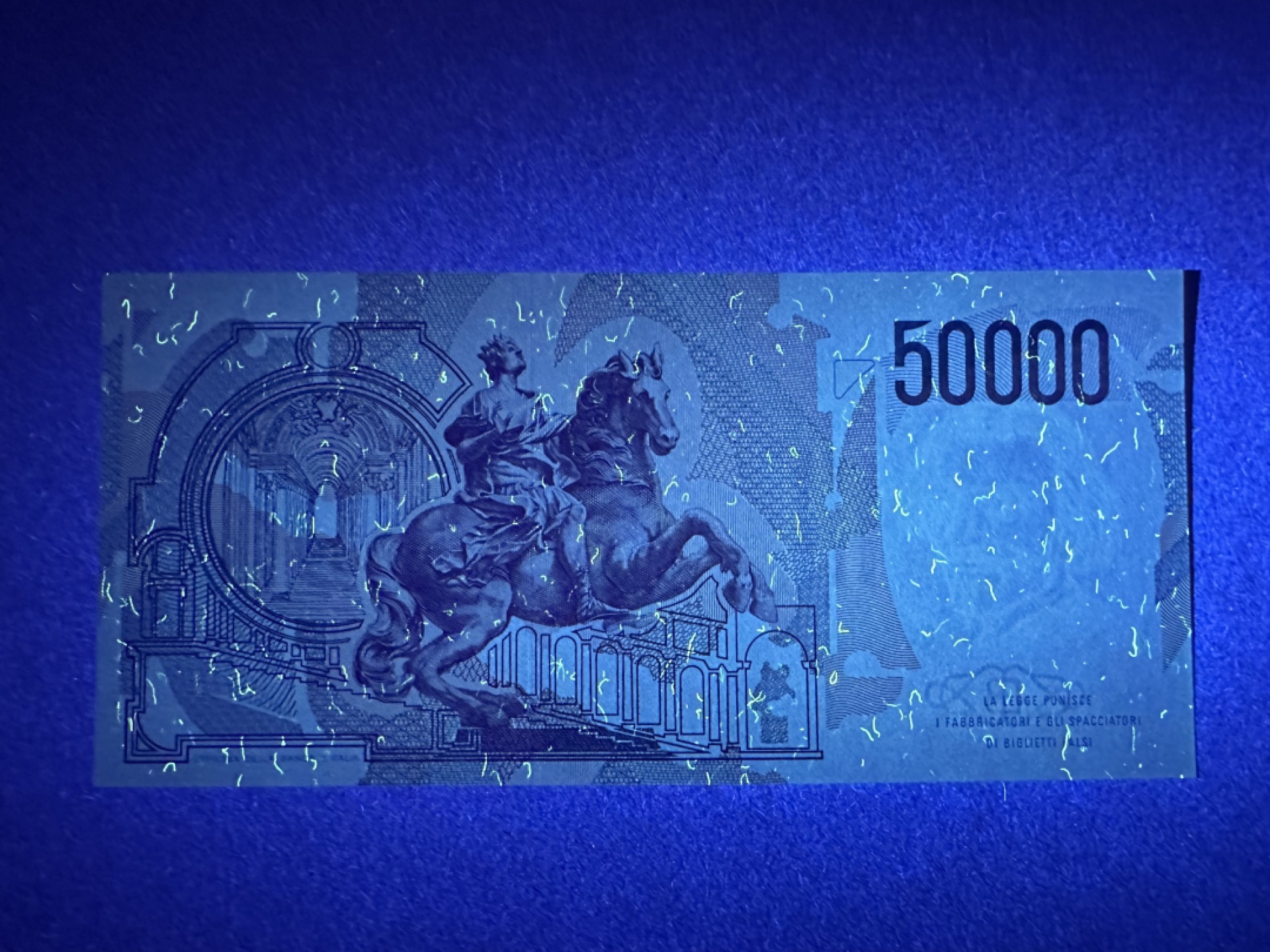 《张总收藏》89期——外币荟萃 欧洲精品 意大利50000里拉 UNC 1984年初版