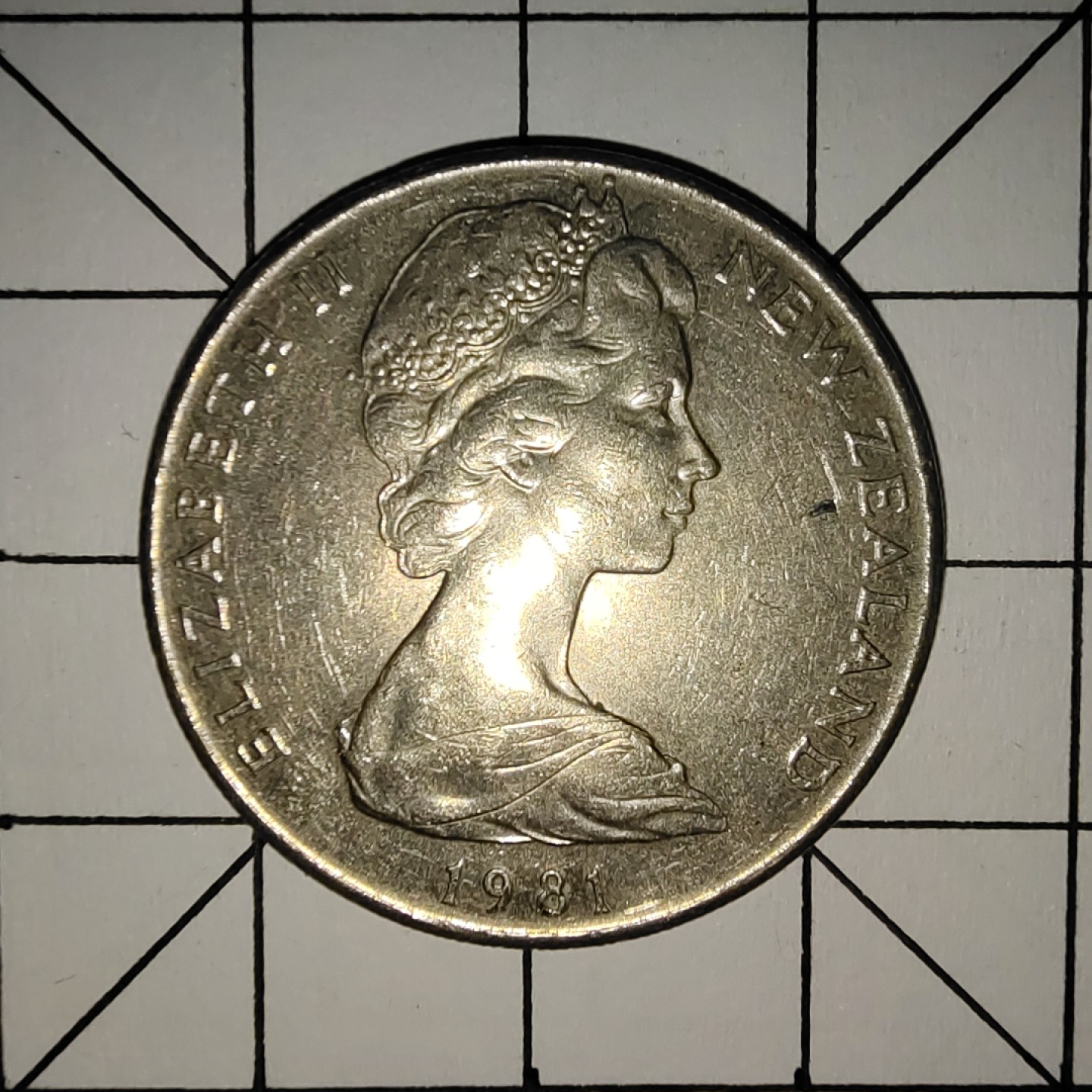 收藏之家世界硬币新年场(捡漏，无押金，无佣金，全场满20包邮，偏远地区除外) 新西兰20分1981年