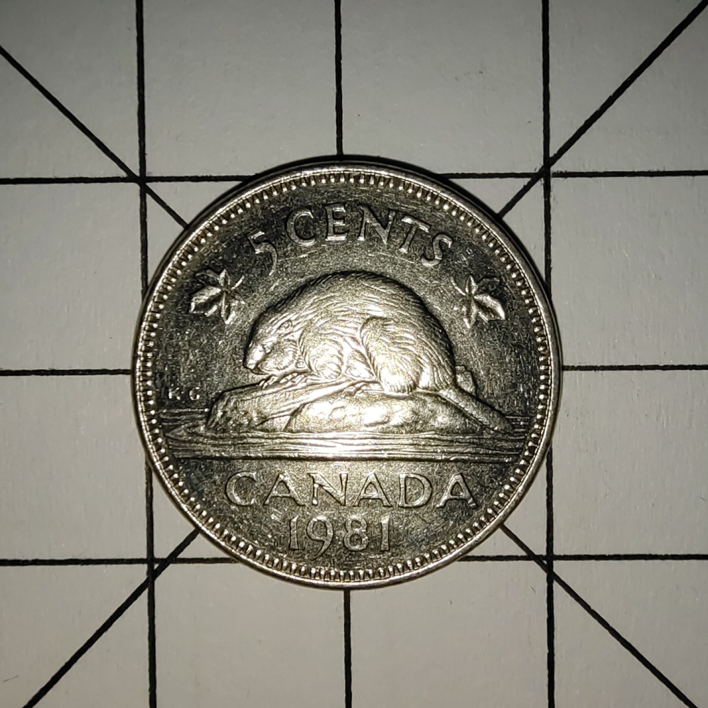 收藏之家世界硬币新年场(捡漏，无押金，无佣金，全场满20包邮，偏远地区除外) 加拿大5分1981年