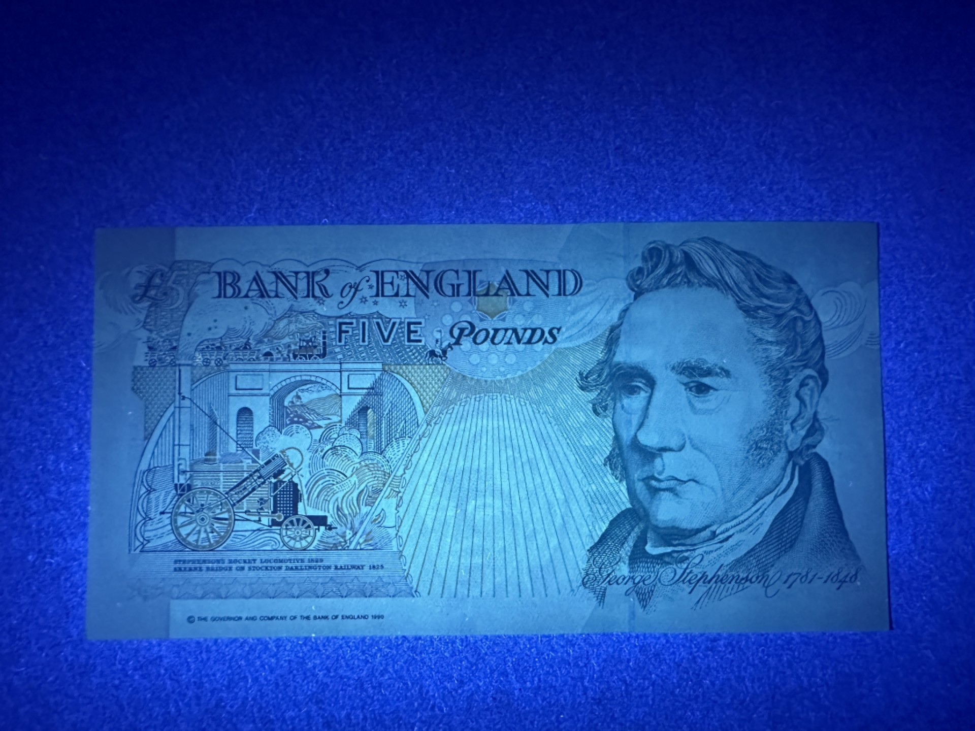 《张总收藏》89期——外币荟萃 欧洲精品 英格兰5镑 UNC E序列 G.M. Gill签名