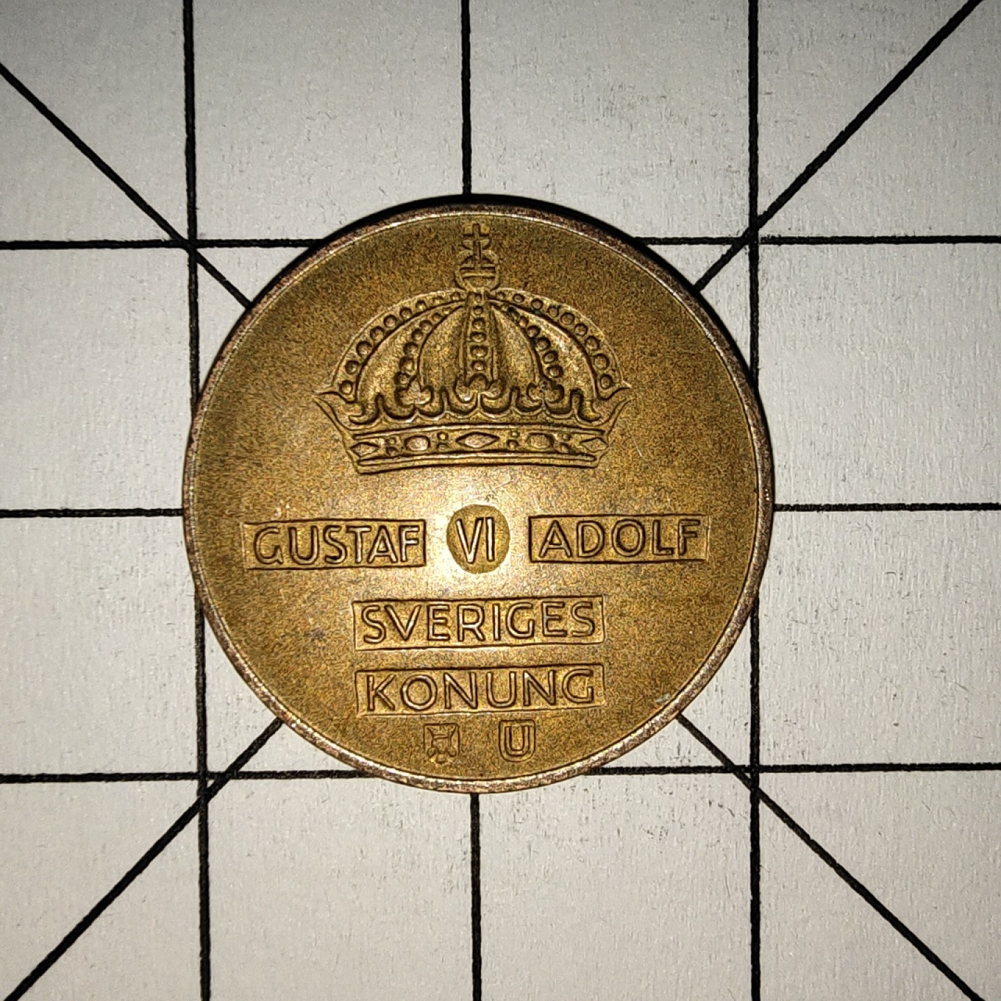 收藏之家世界硬币新年场(捡漏，无押金，无佣金，全场满20包邮，偏远地区除外) 瑞典2欧尔1965年