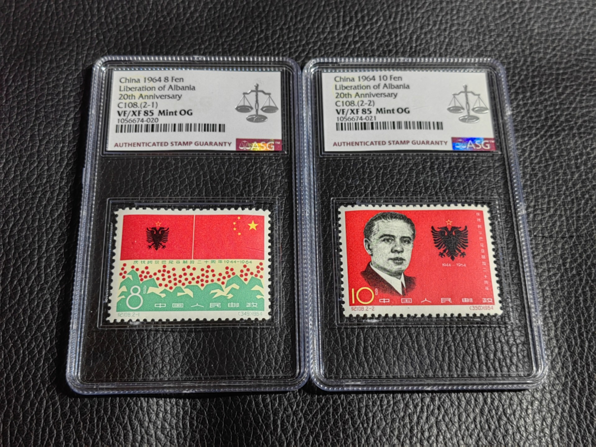 洪涛臻品批发群  精选邮票限时拍卖第二百五十四期 纪108阿解放★新全★ ASG85分OG，白胶润泽，106最严格时期最新出分，老纪特经典高价票，老纪特85相当于JT90，白胶非常稀缺，能评到85非常难得。85分超高性价比。注意提前囤货上车。末图近期成交裸票价格做参考