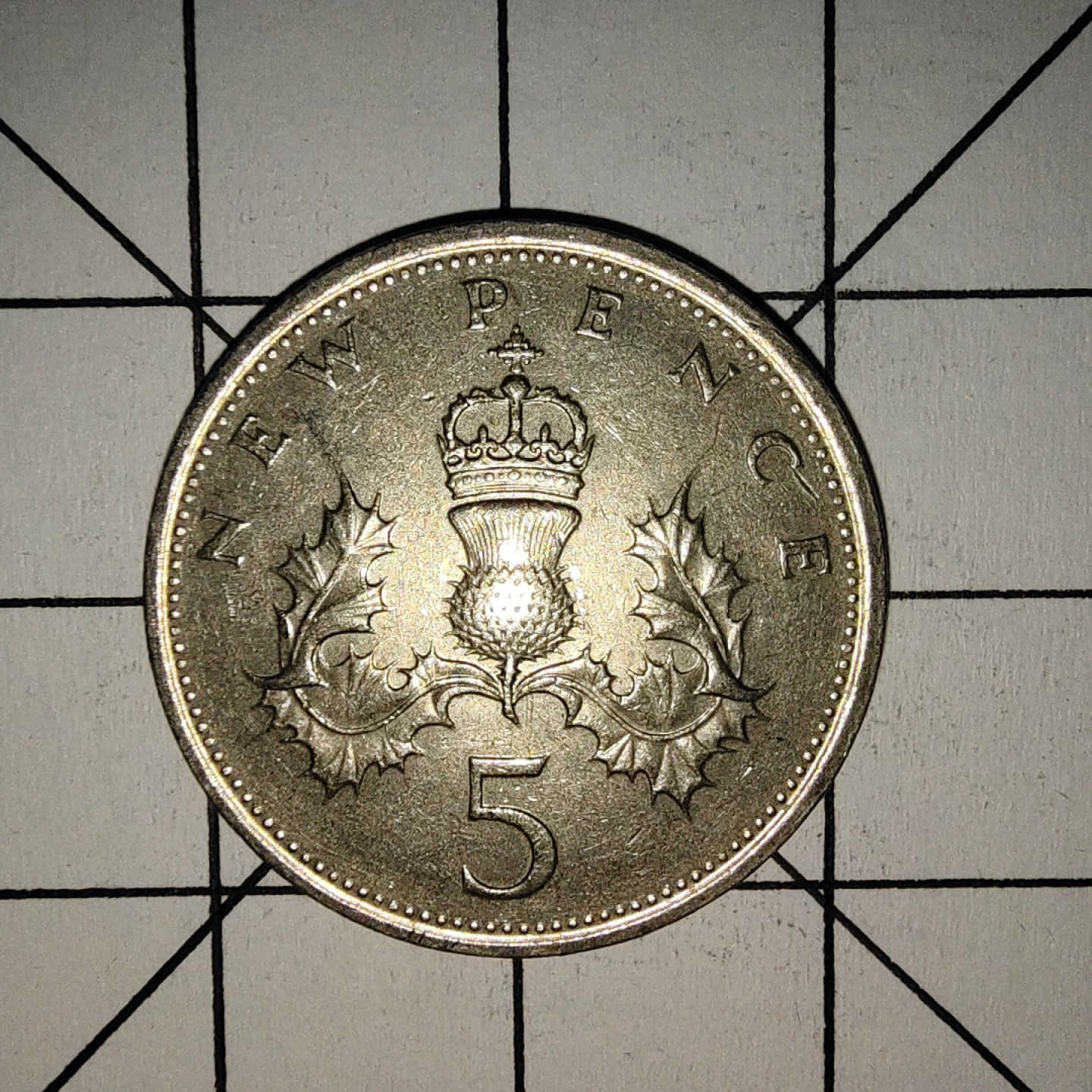 收藏之家世界硬币新年场(捡漏，无押金，无佣金，全场满20包邮，偏远地区除外) 英国5便士1980年