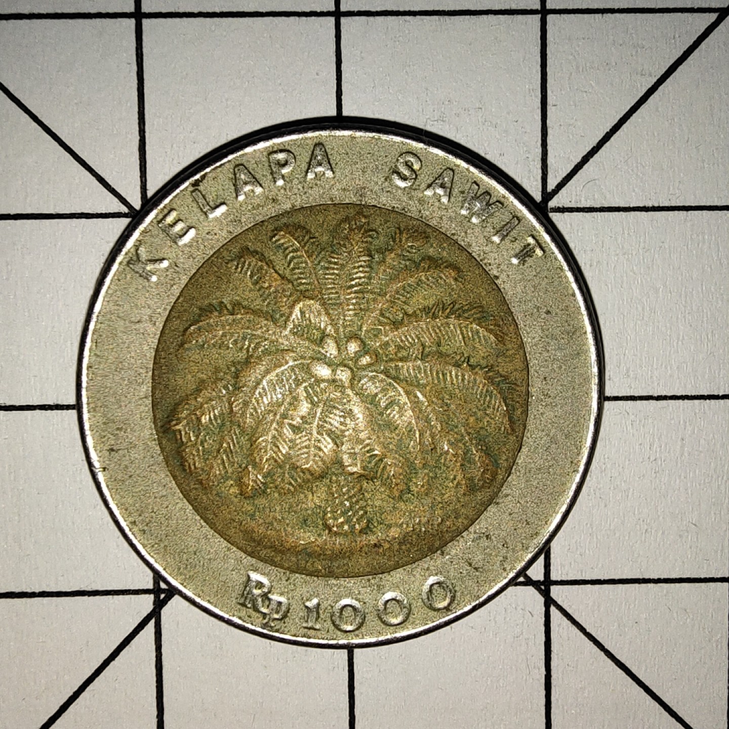 收藏之家世界硬币新年场(捡漏，无押金，无佣金，全场满20包邮，偏远地区除外) 印度尼西亚1000盾双色币1995年