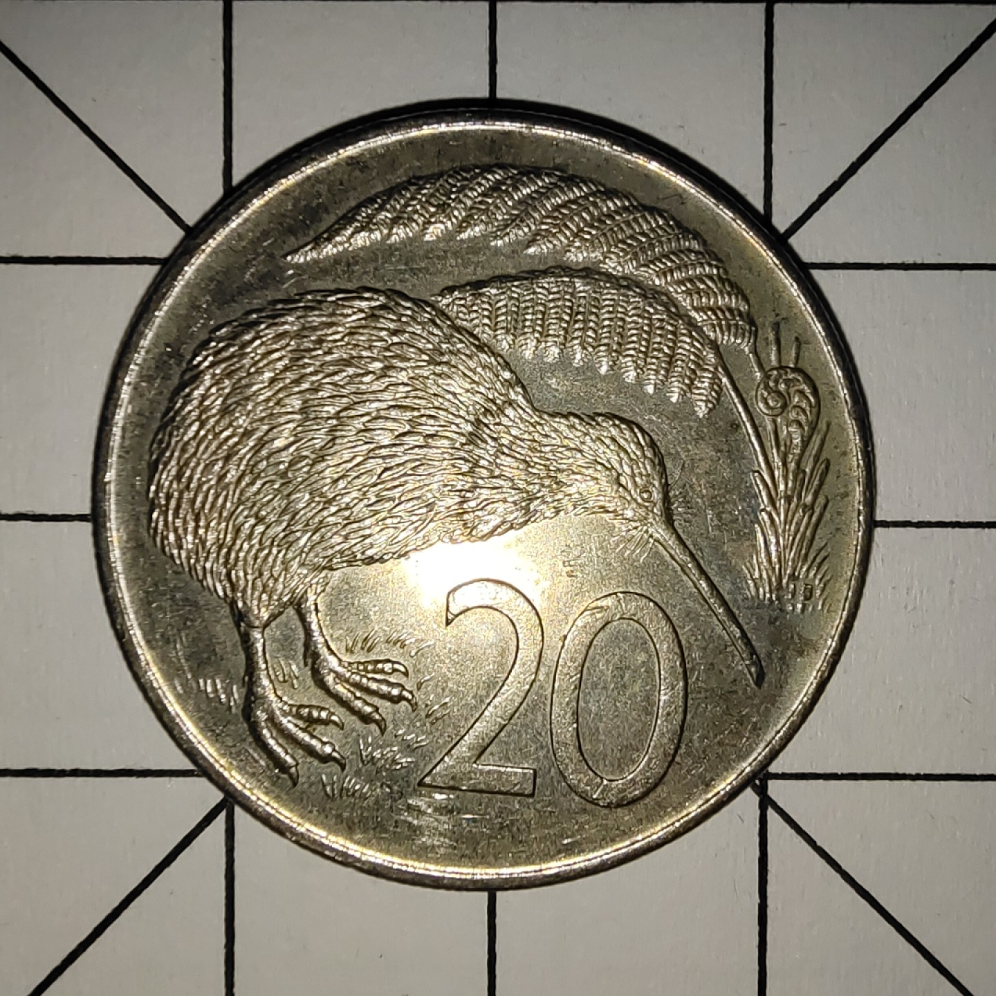 收藏之家世界硬币新年场(捡漏，无押金，无佣金，全场满20包邮，偏远地区除外) 新西兰20分1982年