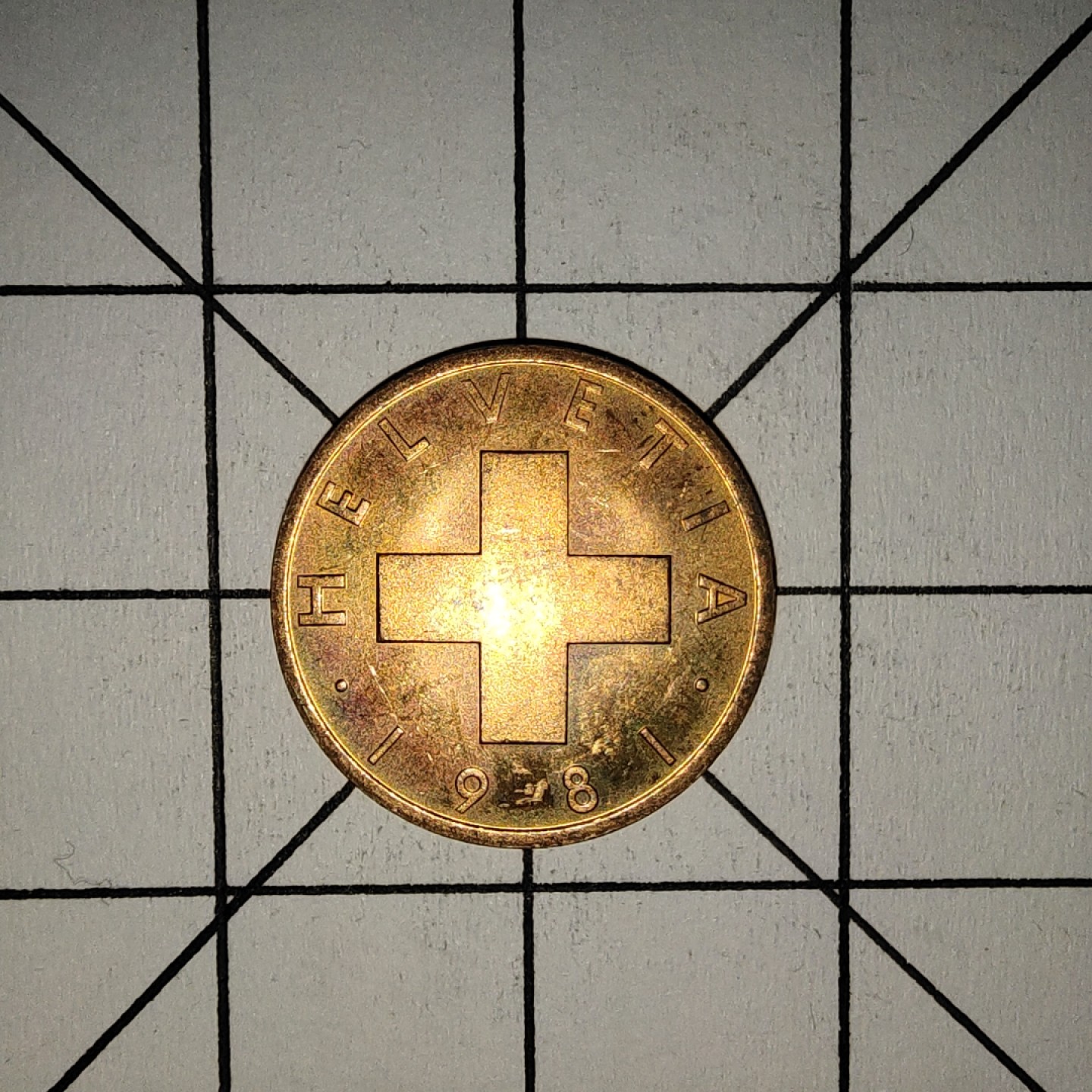 收藏之家世界硬币新年场(捡漏，无押金，无佣金，全场满20包邮，偏远地区除外) 瑞士1分1981年