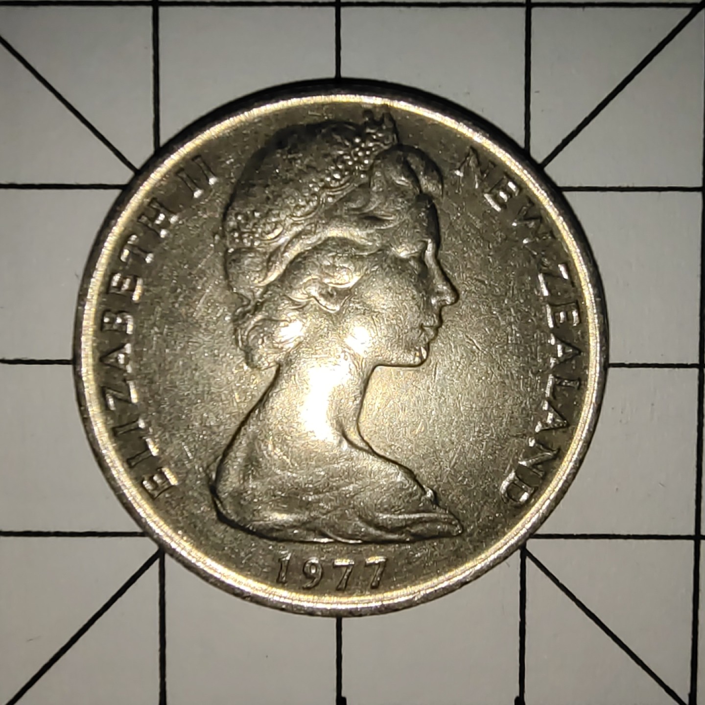 收藏之家世界硬币新年场(捡漏，无押金，无佣金，全场满20包邮，偏远地区除外) 新西兰20分1977年