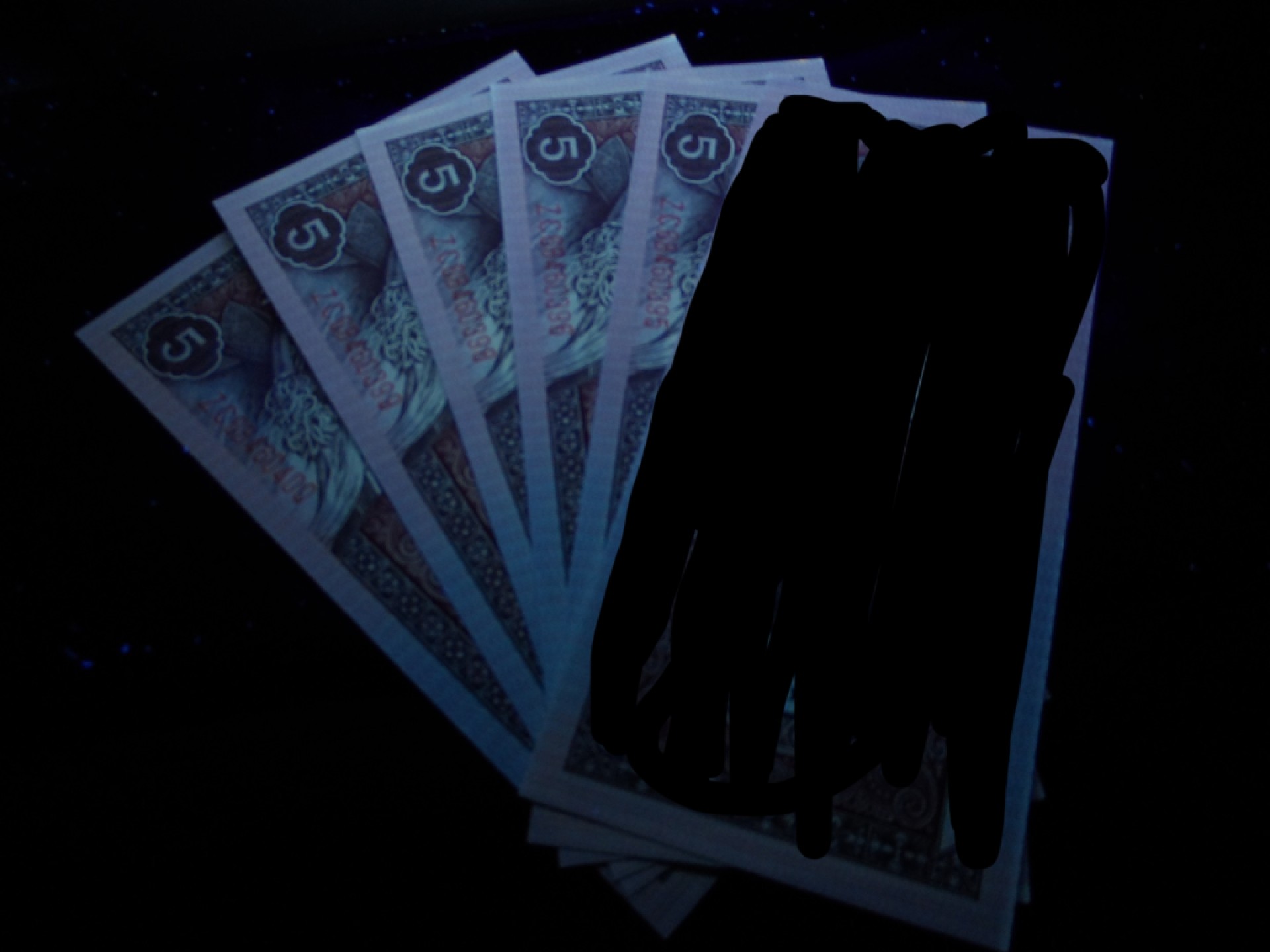 8005荧光币专场无托拍 8005ZC双金口五中国红五张