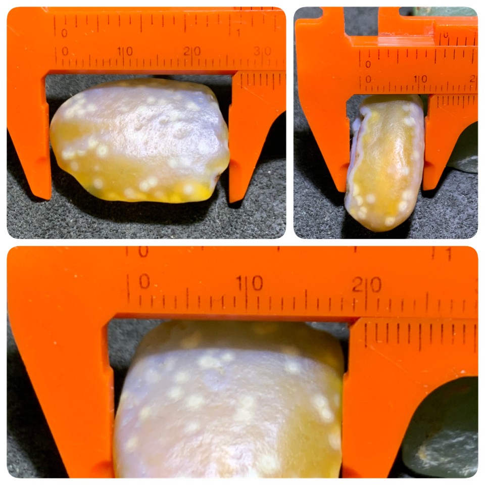 精美阿拉善白眼石玛瑙原石一颗，