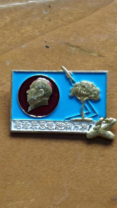 异形毛主席纪念章大全 - 非常漂亮，非常稀少的毛主席纪念章一枚