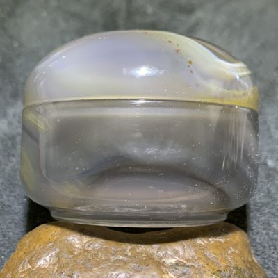 精美冰透高玉化巴西玛瑙墨盒，香盒，摆件，把件，一个， - 精美冰透高玉化巴西玛瑙墨盒，香盒，摆件，把件，一个，