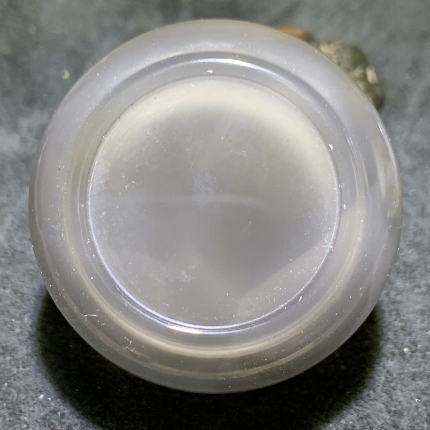 精美冰透高玉化巴西玛瑙墨盒，香盒，摆件，把件，一个，