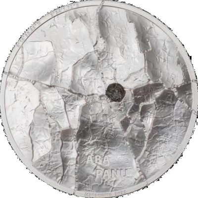 库克2022年太空陨石仿古镶嵌银币 - 库克2022年太空陨石仿古镶嵌银币
