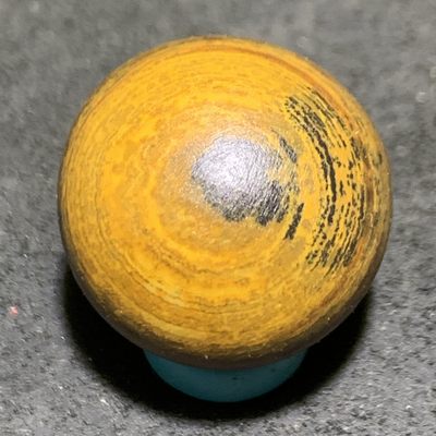 精美天然九眼页岩石蒙天珠天眼大圆珠一颗！ - 精美天然九眼页岩石蒙天珠天眼大圆珠一颗！