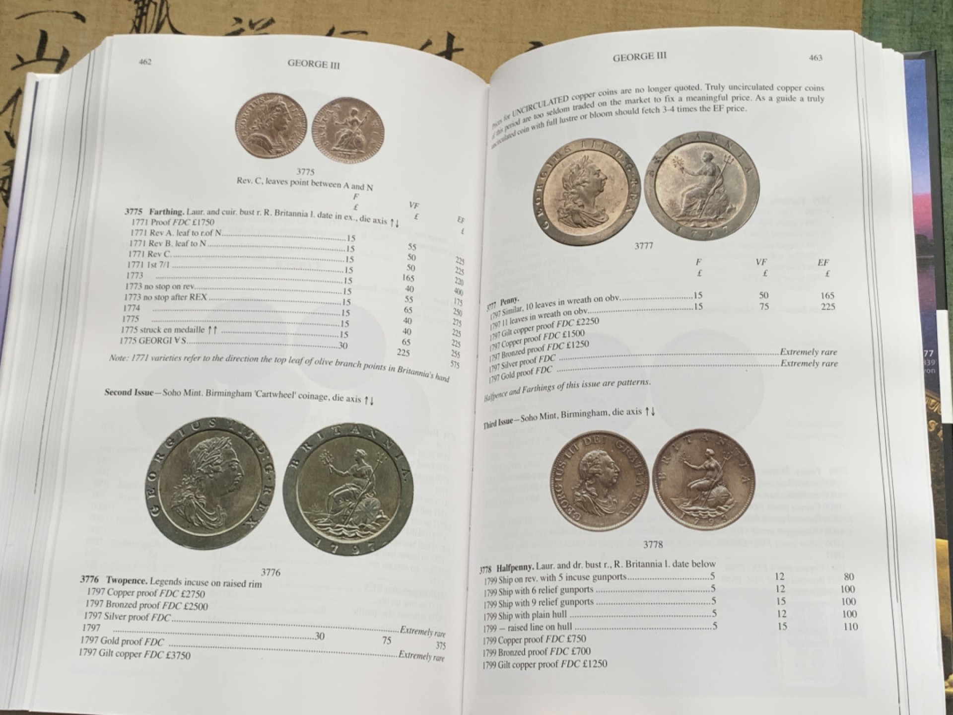 《竞宝斋》第135场-周日，周一连拍 (全场包邮) SPINK英系目录 2022版本全新精装本 涵盖各类金银币版别介绍等