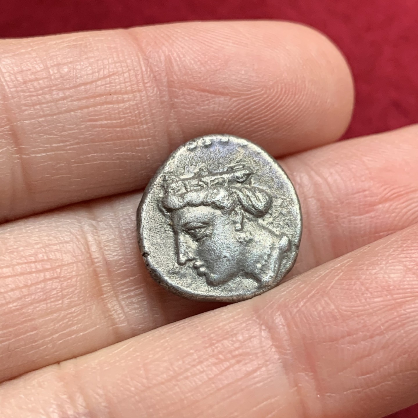 《竞宝斋》第135场-周日，周一连拍 (全场包邮) 古希腊 天后赫拉 猫头鹰1德拉玛克银币 5.44克