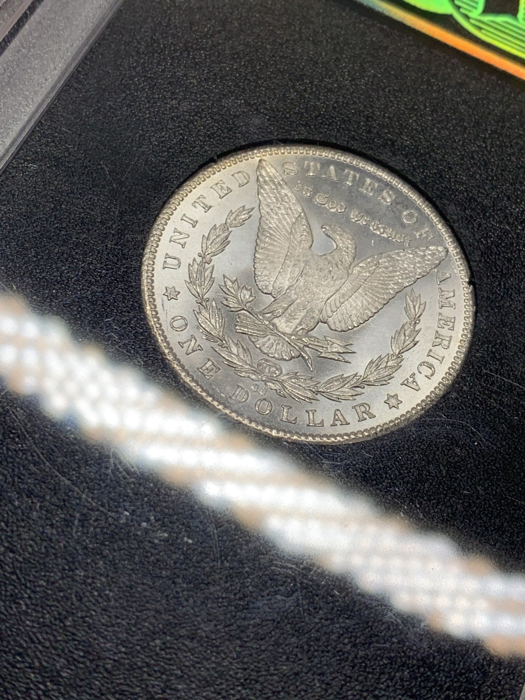 《竞宝斋》第135场-周日，周一连拍 (全场包邮) PCGS-MS64 美国 1884年 一美元 摩根币 少见卡森厂+PCGSxGSA大盒+彩浆 摩根党一步到位