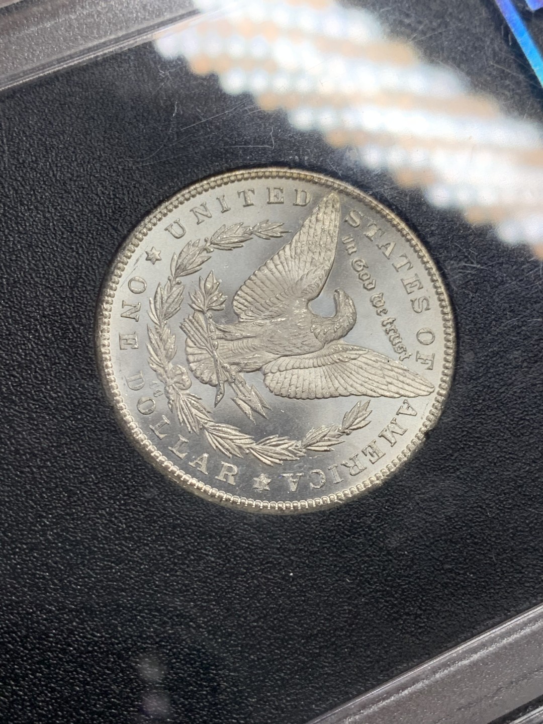 《竞宝斋》第135场-周日，周一连拍 (全场包邮) PCGS-MS64 美国 1884年 一美元 摩根币 少见卡森厂+PCGSxGSA大盒+彩浆 摩根党一步到位