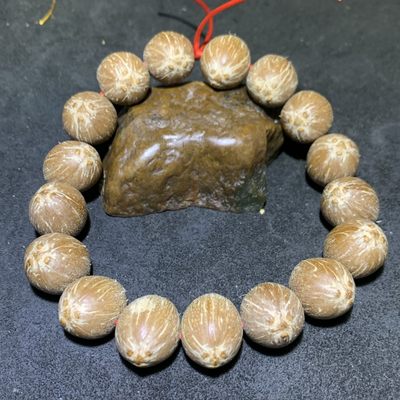 精美印尼老树紫金鼠(火箭鼠)前鼠后猫菩提手串一条！ - 精美印尼老树紫金鼠(火箭鼠)前鼠后猫菩提手串一条！
