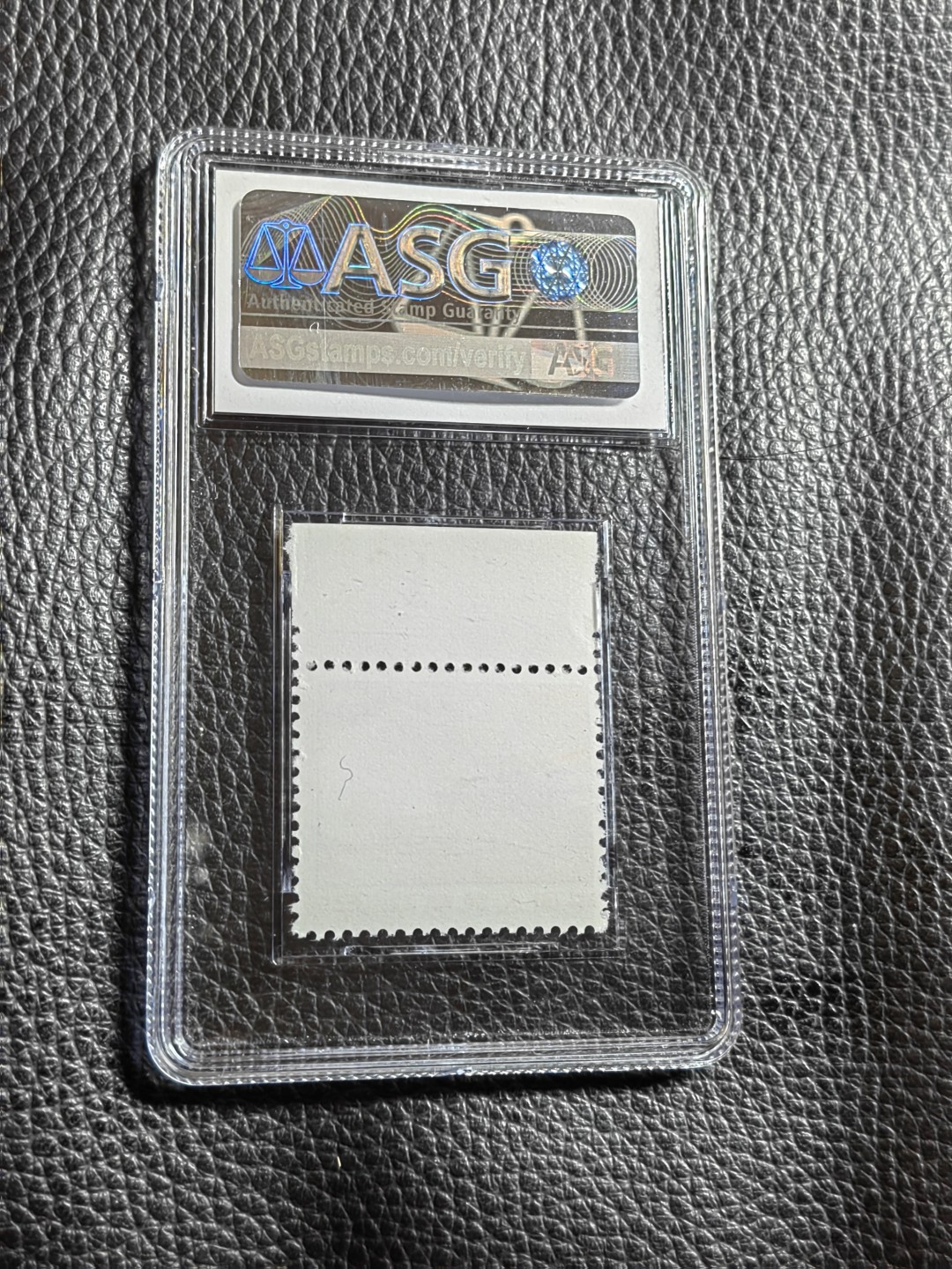 洪涛臻品批发群  精选邮票限时拍卖第一百七十八期 普无号  红太阳 ASG85分OP ，版撕绝中绝送评，105最严格时期出分，一手出分壳子完好无划痕，配套必备，喜欢不要错过