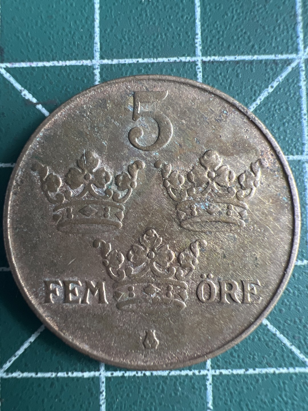 泡泡堂微拍第六十二幕硬币捡漏可累计专场👿👿，零佣金，零押金，累计满二十元包邮，接受代拍业务 瑞典5欧尔铜币