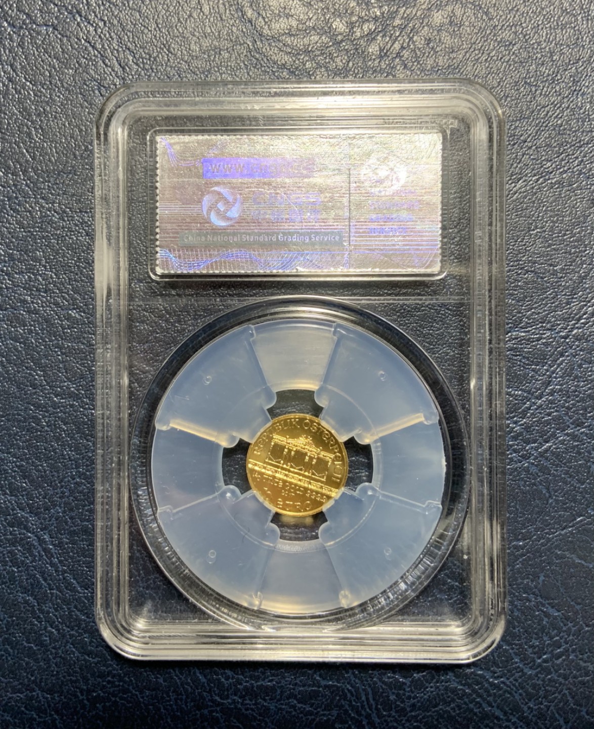 收藏联盟Quantum Auction 第233期拍卖 奥地利2017年10欧元音乐节纪念金币 中标国评 金重3.121g 纯度99.9%