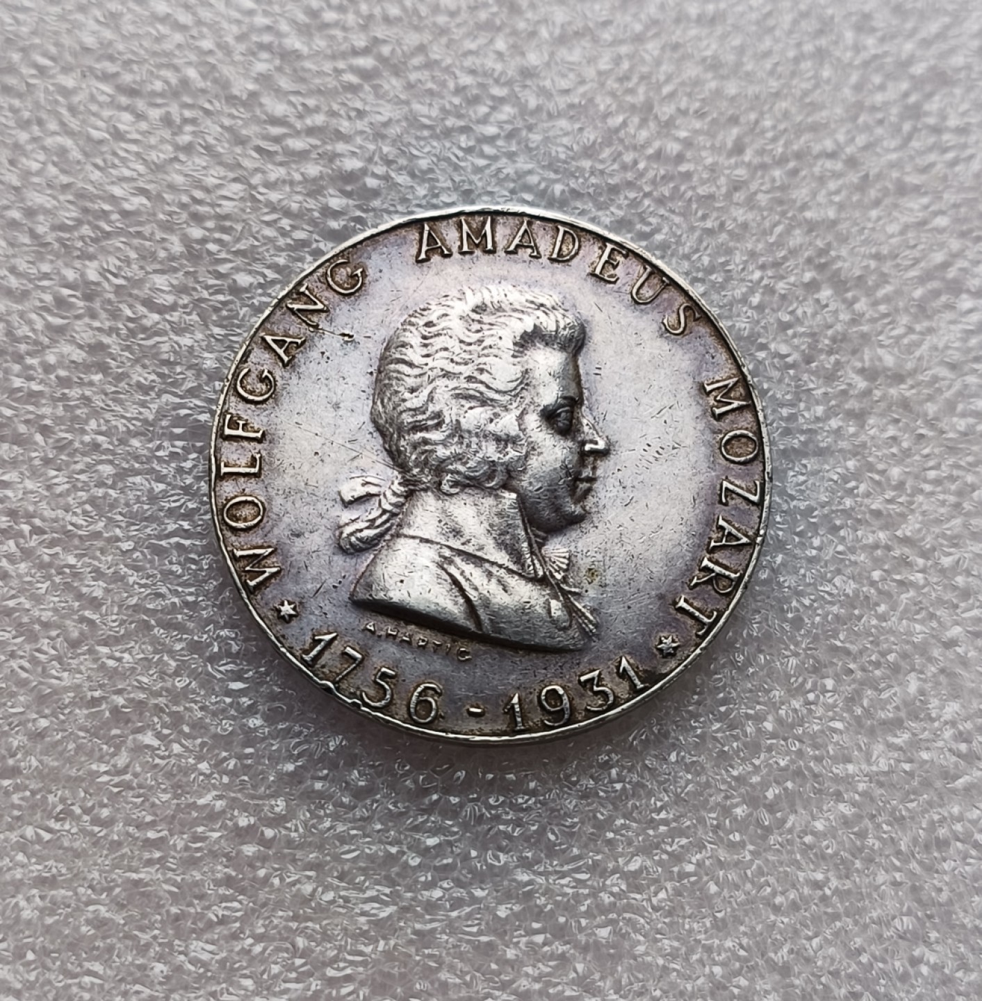 瓶子🏺第79期拍卖会 1931年奥地利莫扎特银章直径36mm重量19.6g