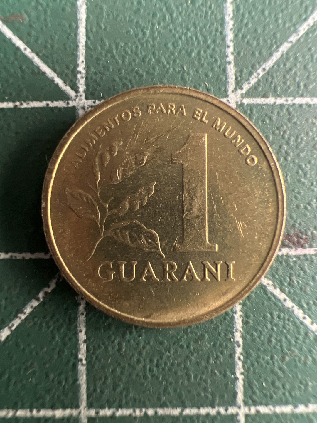 泡泡堂第226期  世界硬币邮票 （无押金，无佣金，捡漏，全场20包邮，偏远地区除外） 巴拉圭一瓜拉尼