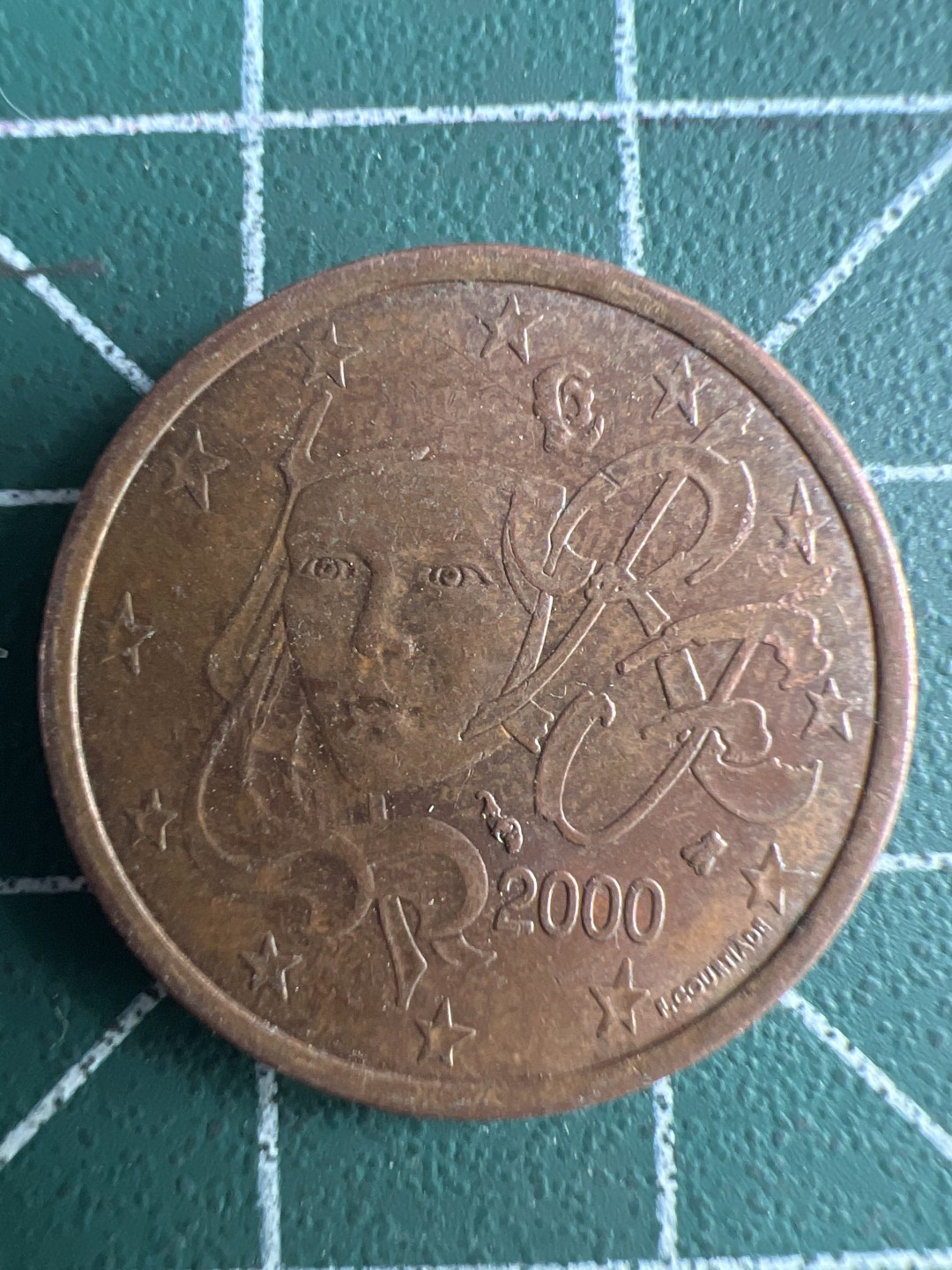 泡泡堂第226期  世界硬币邮票 （无押金，无佣金，捡漏，全场20包邮，偏远地区除外） 法国5欧分