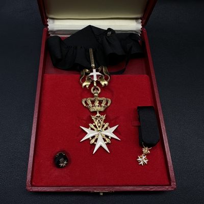 勋章交易所2月19日专场 意大利指挥官级马耳他勋章（银制）