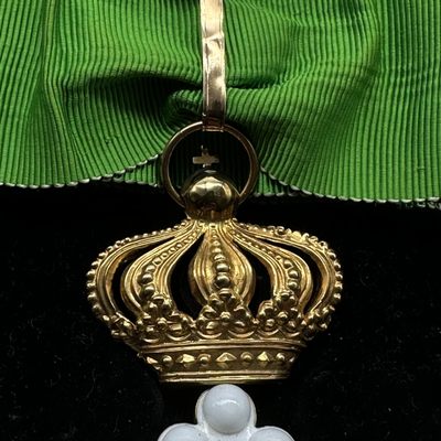 勋章交易所2月19日专场 意大利指挥官级圣莫瑞斯及拉萨路勋章（金制）