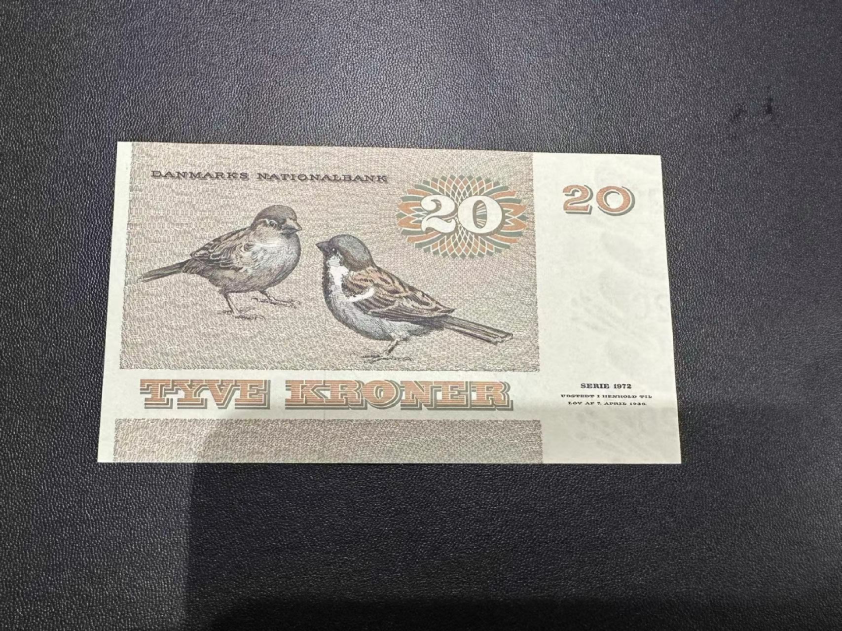 《外钞收藏家》第二百四十一期 丹麦动物版20克朗 全新UNC A0冠