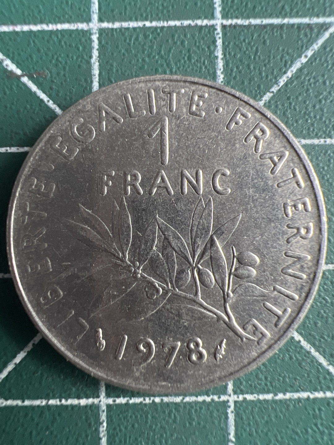 泡泡堂第226期  世界硬币邮票 （无押金，无佣金，捡漏，全场20包邮，偏远地区除外） 法国1F