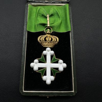 勋章交易所2月19日专场 意大利指挥官级圣莫瑞斯及拉萨路勋章（金制）