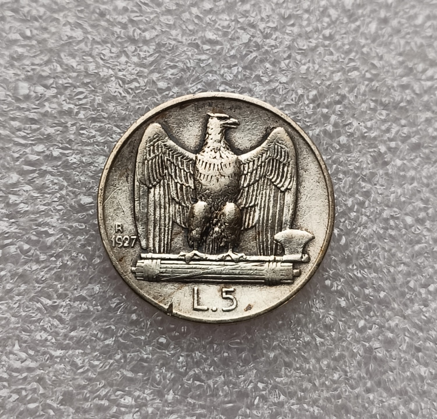 瓶子🏺第79期拍卖会 意大利1927年5里拉银币