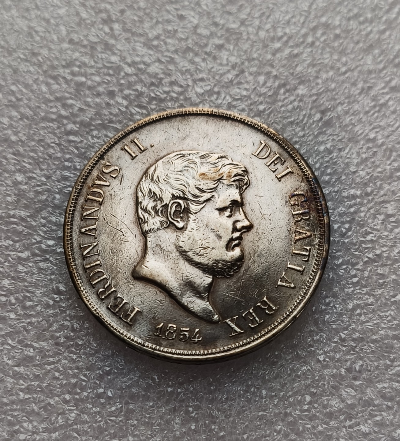 瓶子🏺第79期拍卖会 意大利那不勒斯和西西里1854年120G大银币