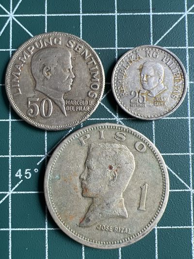 泡泡堂第284期  世界硬币 （无押金，捡漏，全场20包邮，偏远地区除外，接收代拍业务） - 菲律宾一套