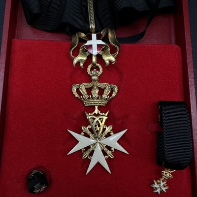 勋章交易所2月19日专场 意大利指挥官级马耳他勋章（银制）