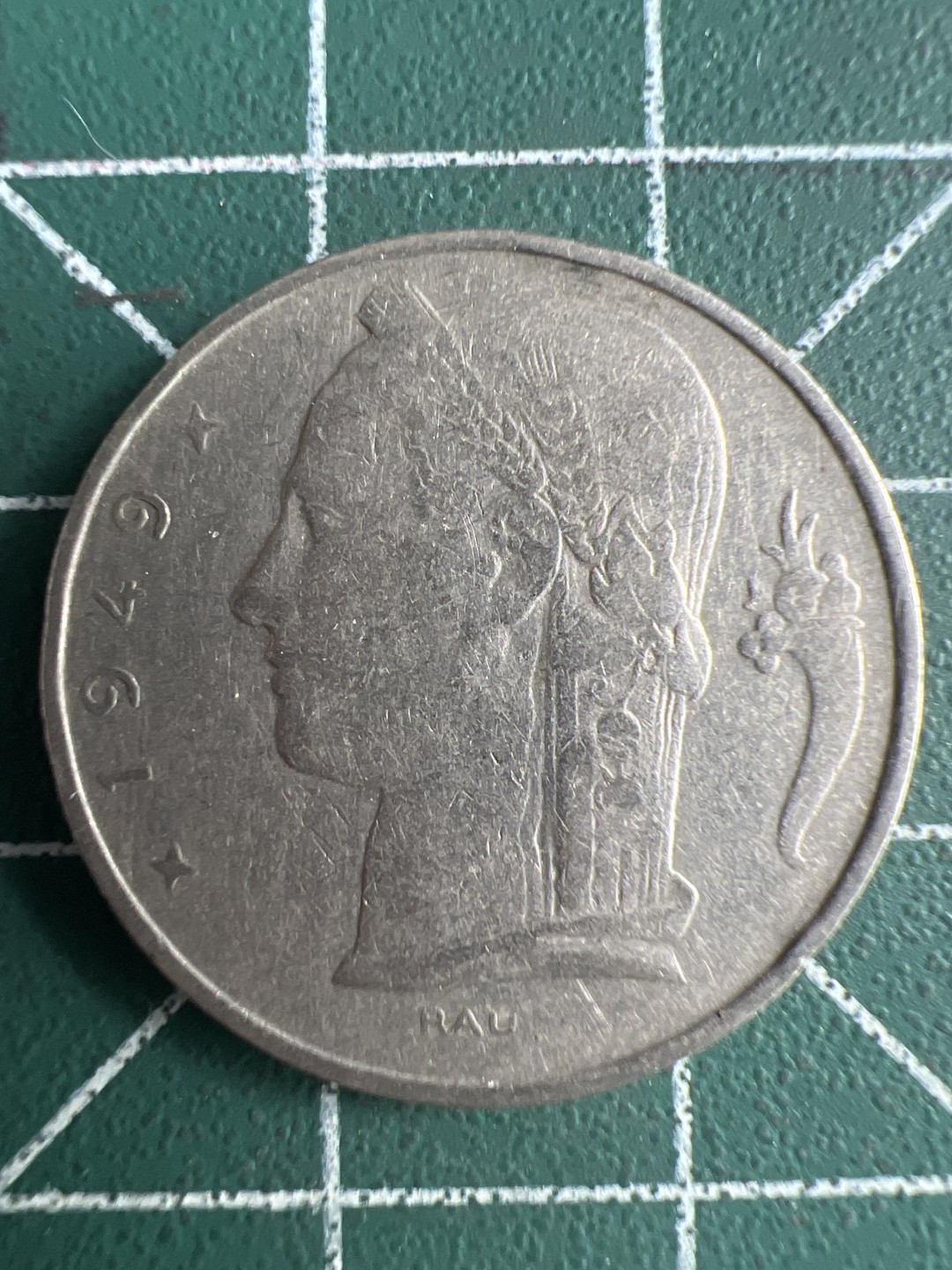 泡泡堂第226期  世界硬币邮票 （无押金，无佣金，捡漏，全场20包邮，偏远地区除外） 比利时5法