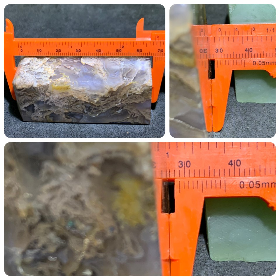天然精美水草玛瑙章料一方