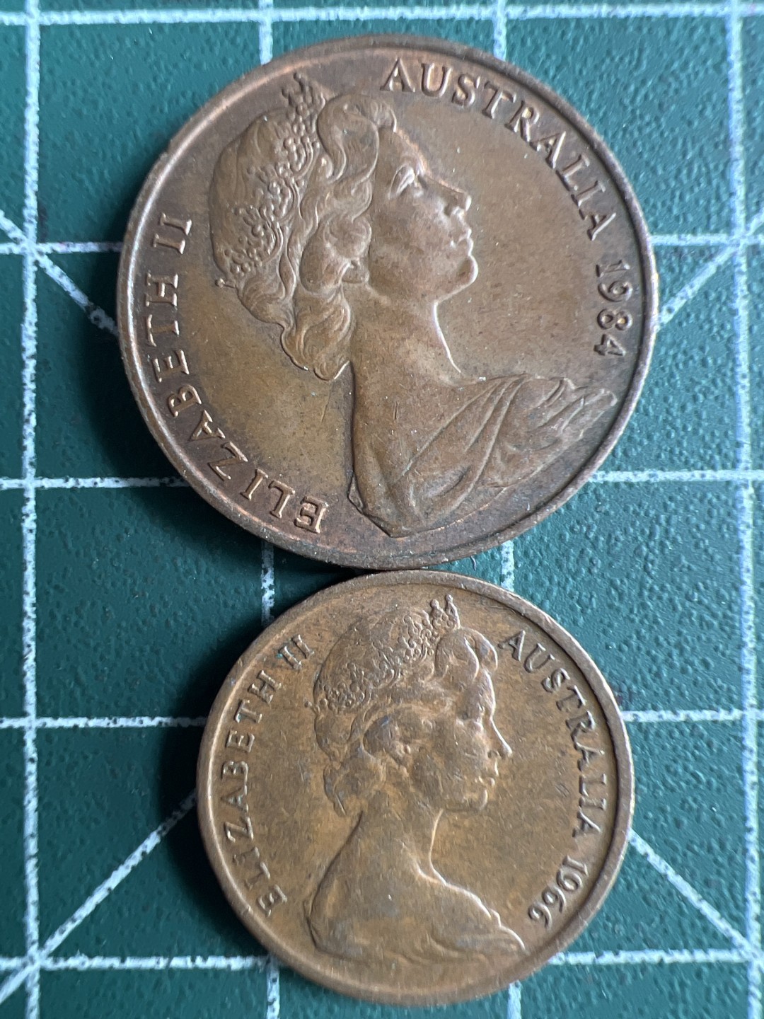 泡泡堂第226期  世界硬币邮票 （无押金，无佣金，捡漏，全场20包邮，偏远地区除外） 澳大利亚一对