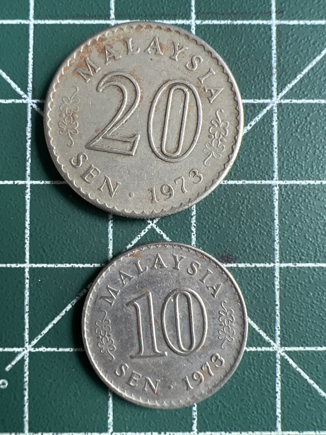 泡泡堂第226期  世界硬币邮票 （无押金，无佣金，捡漏，全场20包邮，偏远地区除外） 马来西亚一对