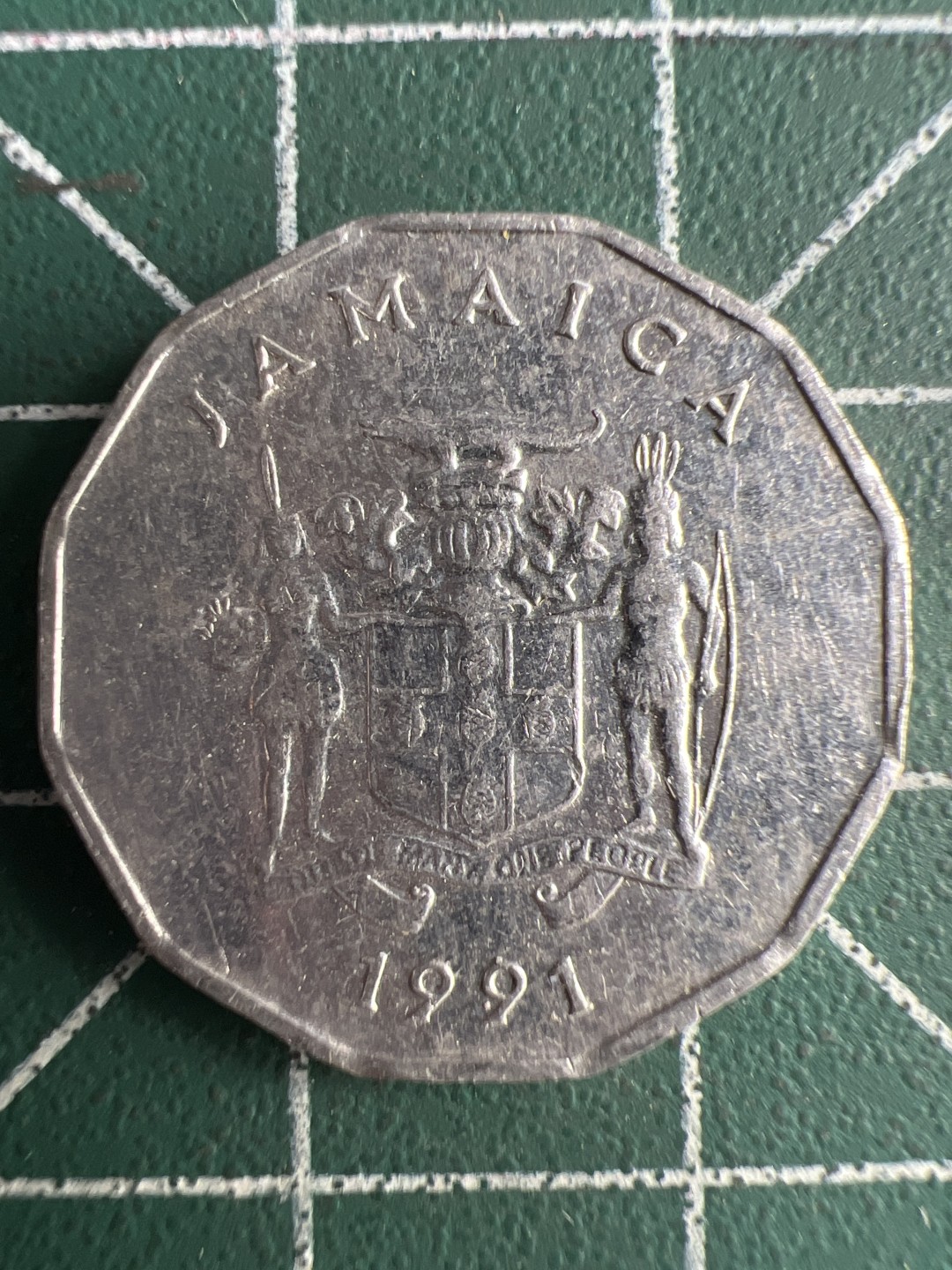 泡泡堂第226期  世界硬币邮票 （无押金，无佣金，捡漏，全场20包邮，偏远地区除外） 牙买加一分铝币